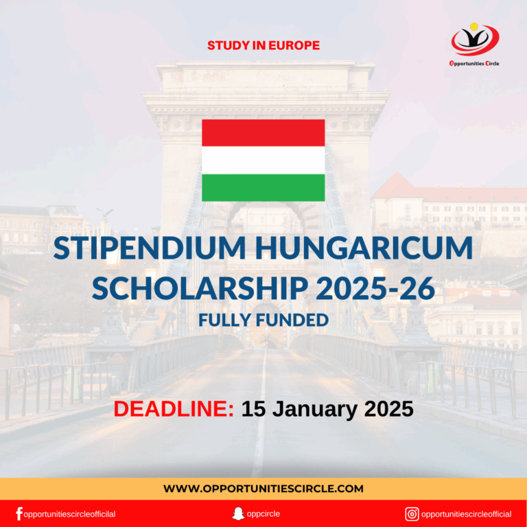 Stipendium Hungaricum Scholarship 2025-26