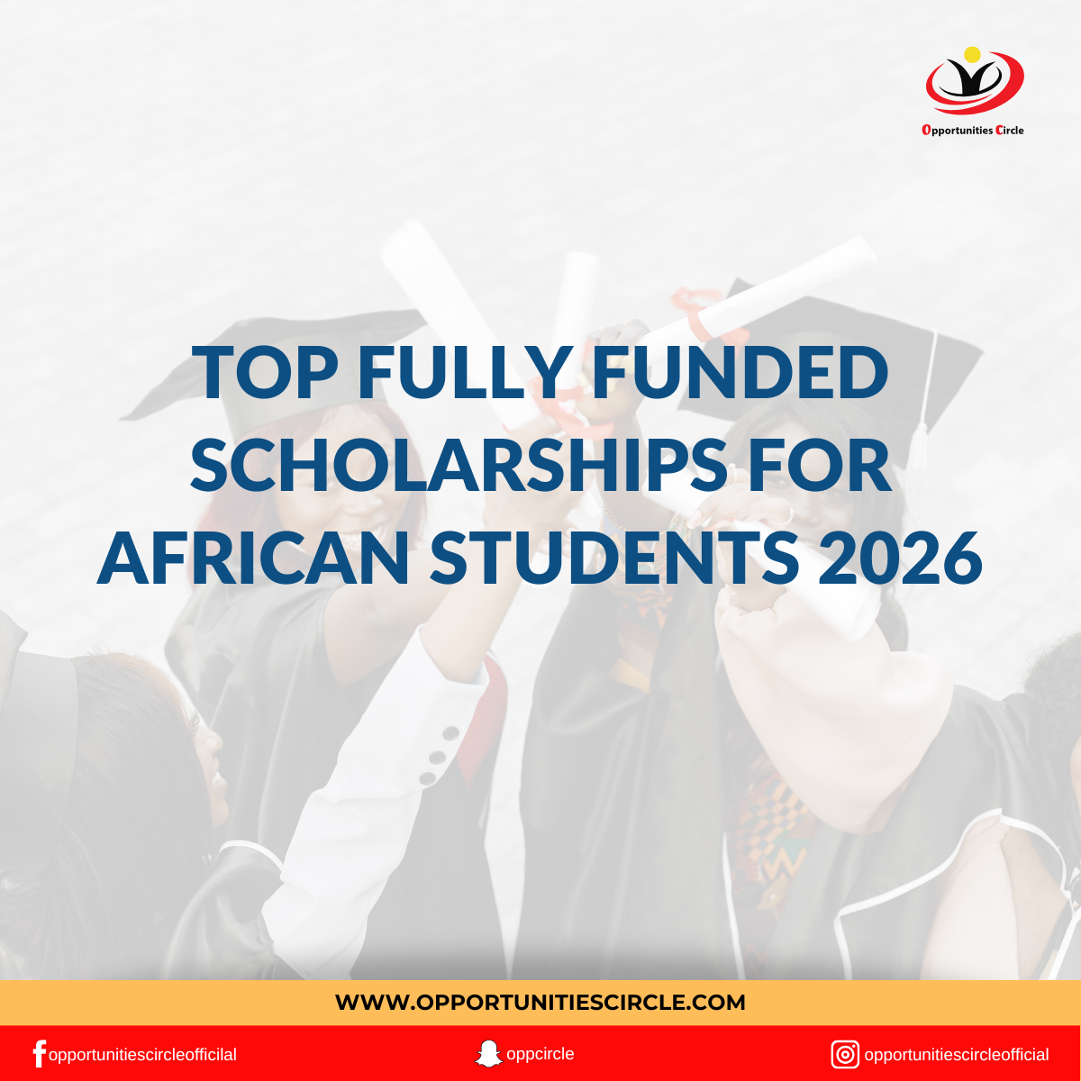 100+ Top Fully Funded scholarships for African Students 2026 ...