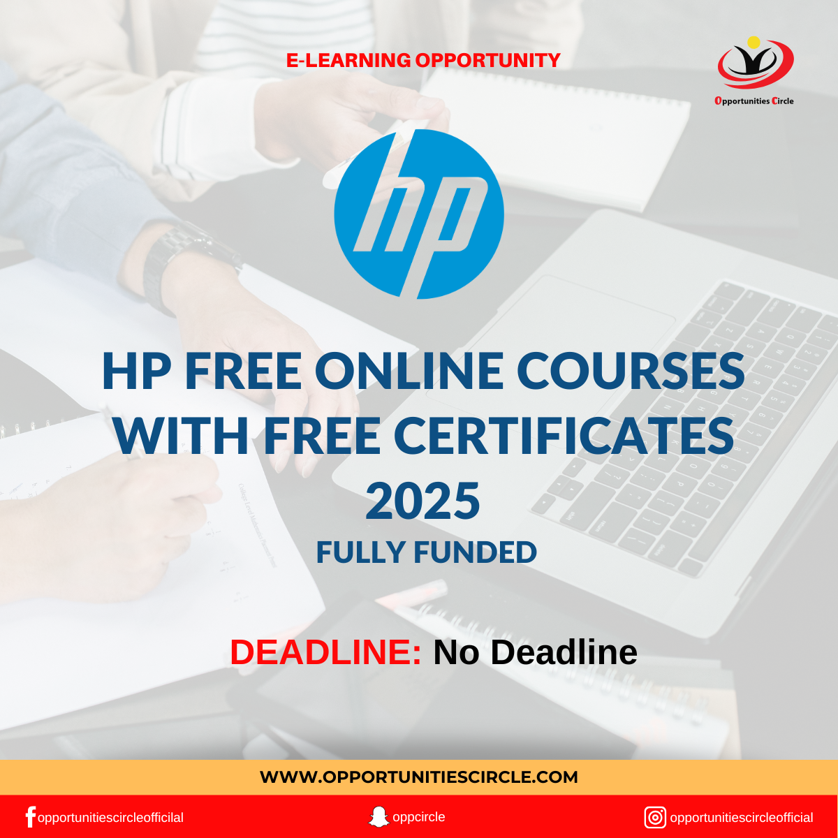 HP Free Online Courses with Free Certificates 2025