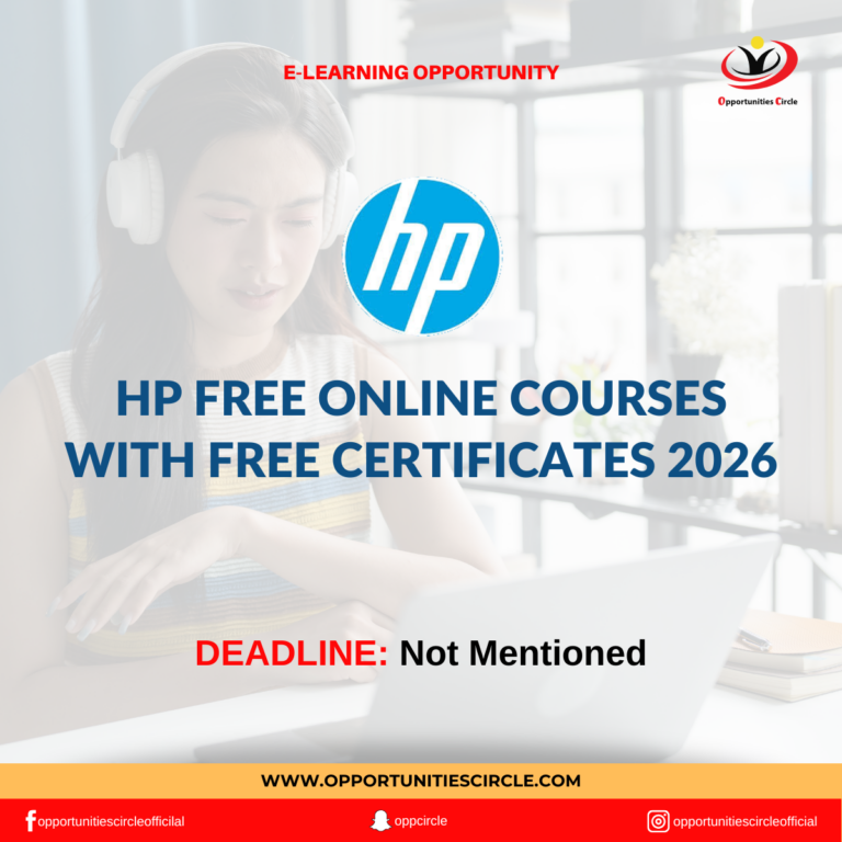 HP Free Online Courses with Free Certificates 2026