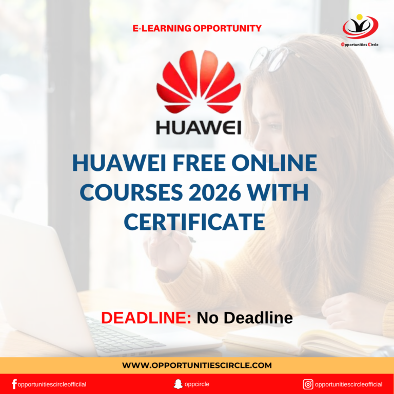 Huawei Free Online Courses 2026 with Certificate