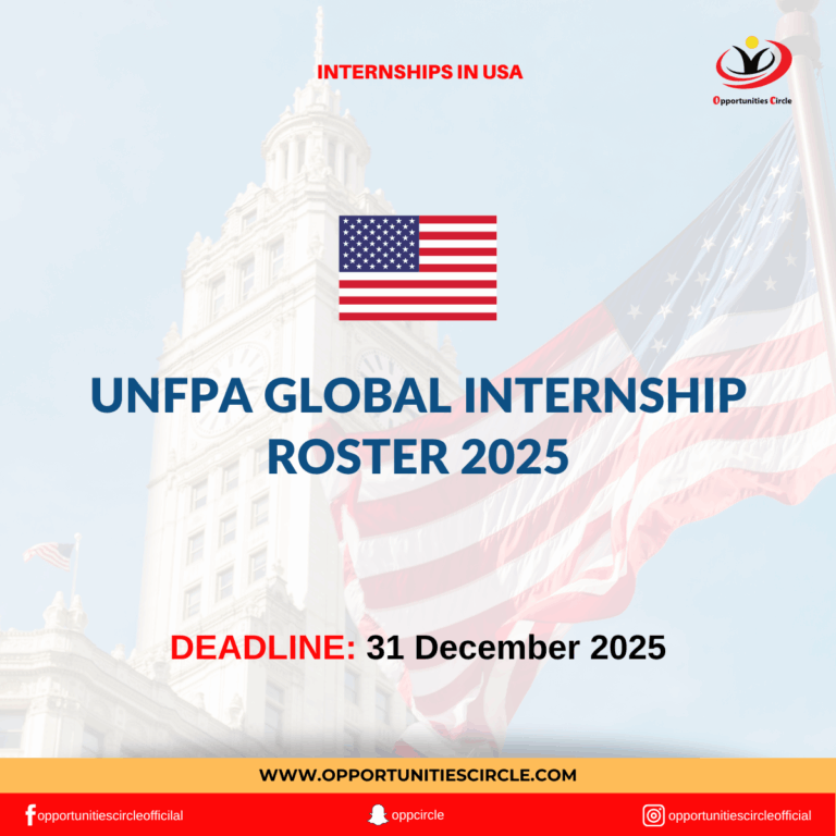 UNFPA Global Internship Roster 2025