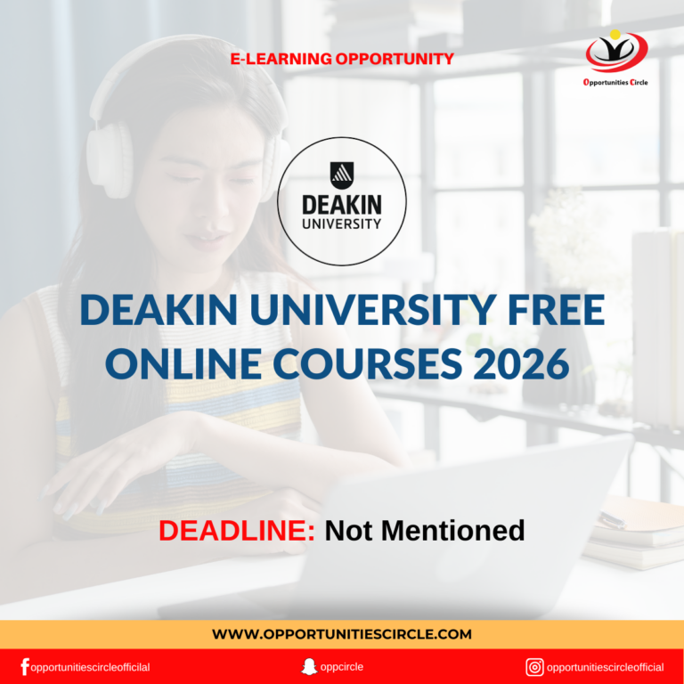 Deakin University Free Online Courses 2026