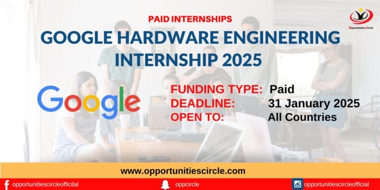 Google Hardware Engineering Internship 2025