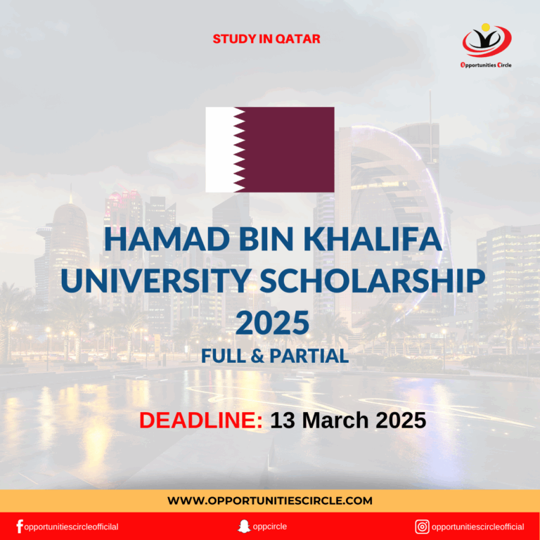 Hamad Bin Khalifa University Scholarship 2025