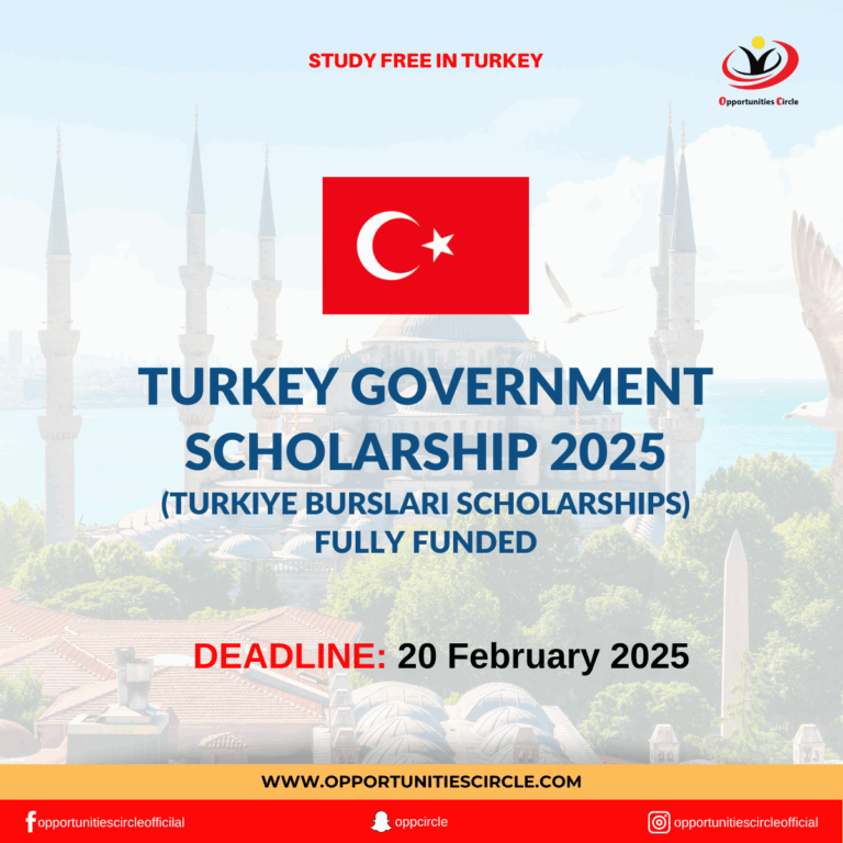 Turkey Government Scholarship 2025