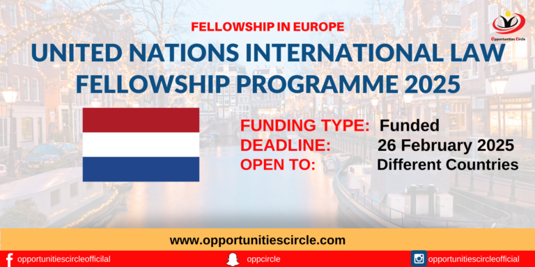 United Nations International Law Fellowship Programme 2025