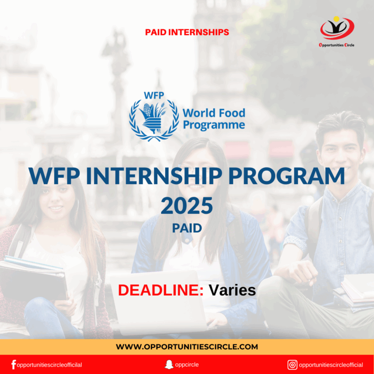 WFP Internship Program 2025