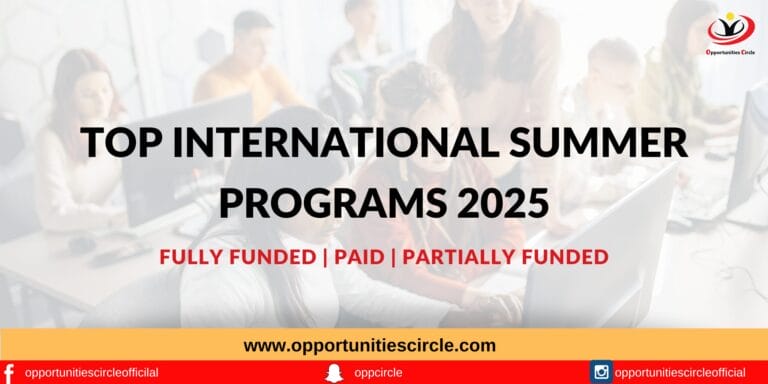 Top International Summer Programs 2025