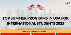 Top Summer Programs in USA for international students 2025