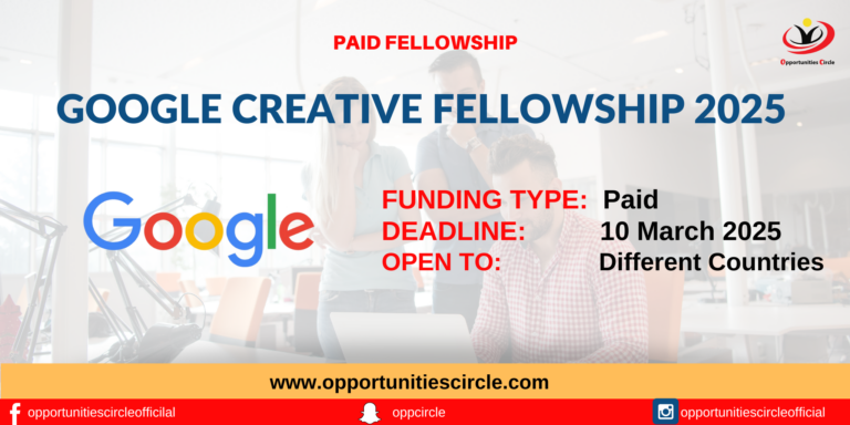 Google Creative Fellowship 2025