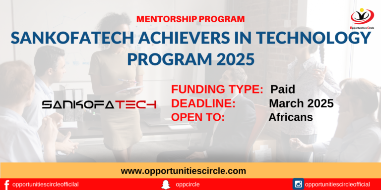 Sankofatech Achievers in Technology Program 2025