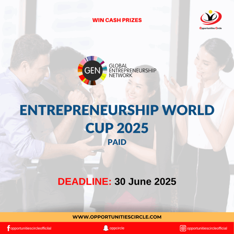 Entrepreneurship World Cup 2025