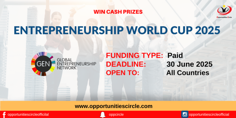 Entrepreneurship World Cup 2025