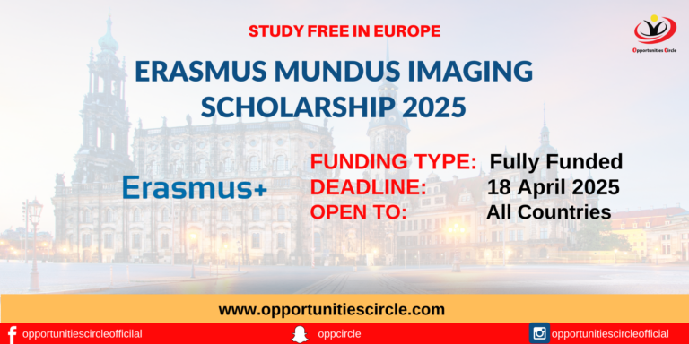 Erasmus Mundus Imaging Scholarship 2025
