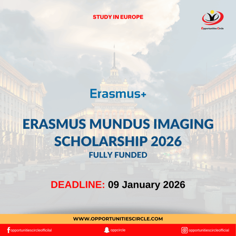 Erasmus Mundus Imaging Scholarship 2026