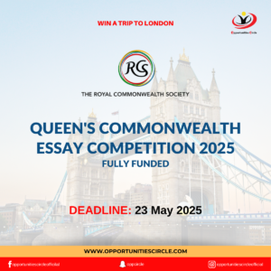 Queen's Commonwealth Essay Competition 2025