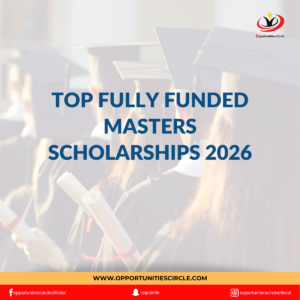 Top Fully Funded Masters Scholarships 2026