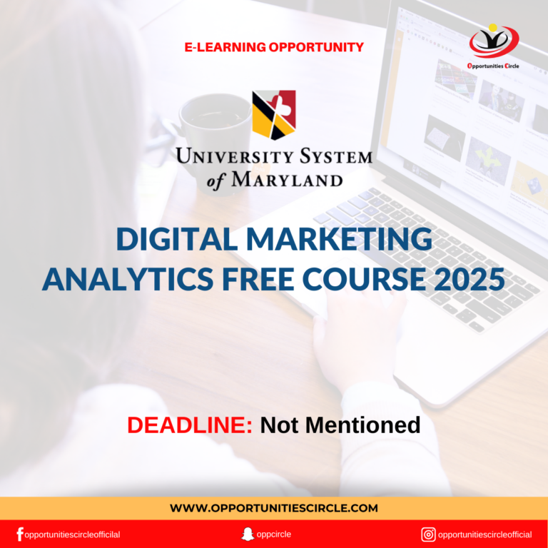 Digital Marketing Analytics Free Course 2025