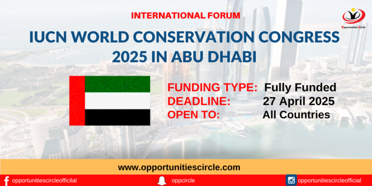 IUCN World Conservation Congress 2025 in Abu Dhabi