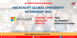 Microsoft Global University Internship 2025