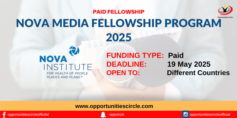 Nova Media Fellowship Program 2025