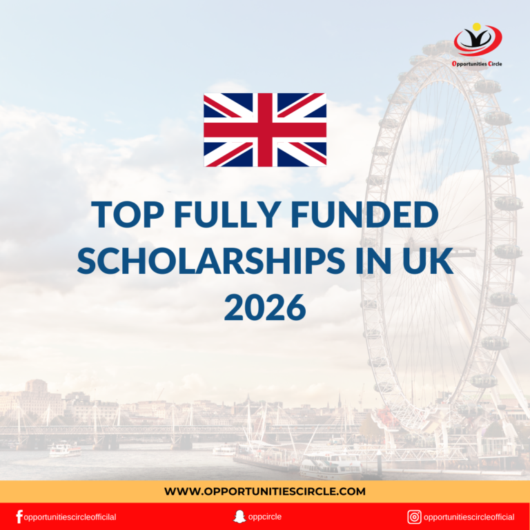 Top Fully Funded Scholarships in UK 2026
