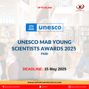 UNESCO MAB Young Scientists Awards 2025