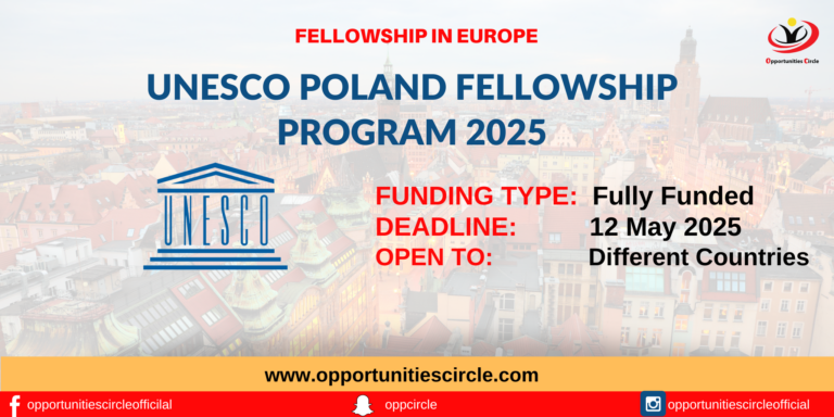 UNESCO Poland Fellowship Program 2025