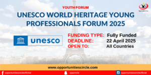 UNESCO World Heritage Young Professionals Forum 2025