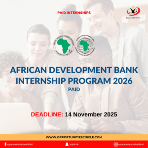 African Development Bank Internship Program 2026