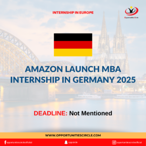 Amazon Launch MBA Internship in Germany 2025