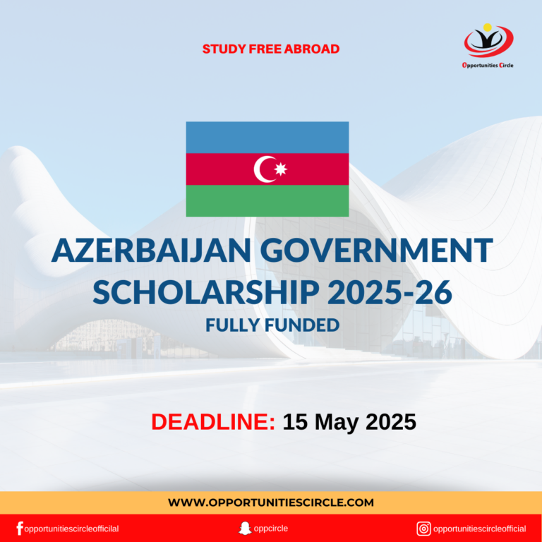 Azerbaijan Government Scholarship 2025-26