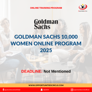 Goldman Sachs 10000 Women Online Program 2025