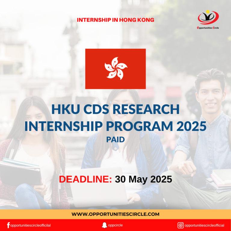 HKU CDS Research Internship Program 2025