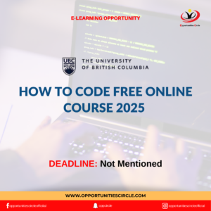 How to Code Free Online Course 2025