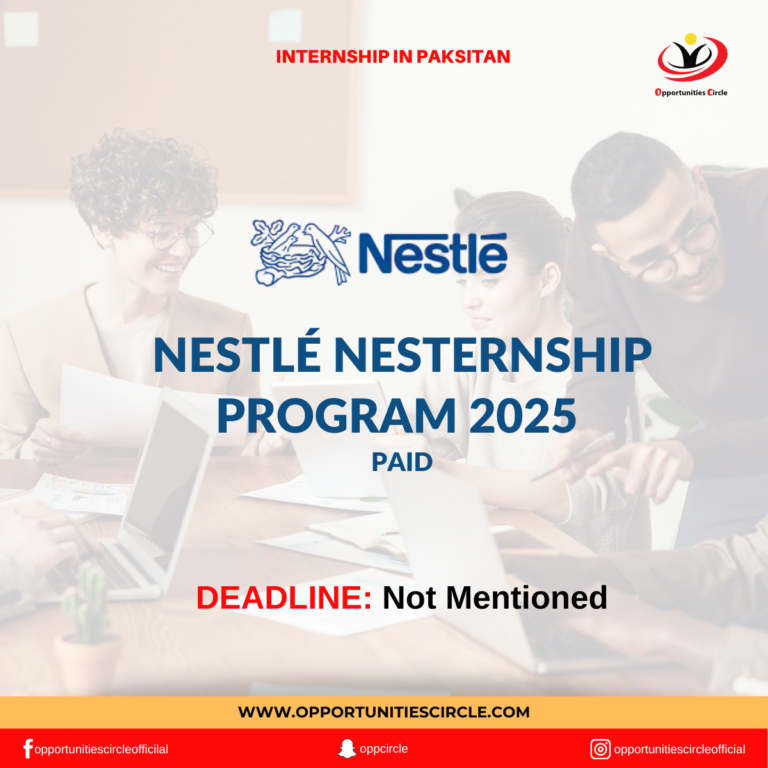 Nestlé NESTERNship Program 2025