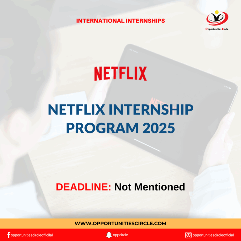 Netflix Internship Program 2025