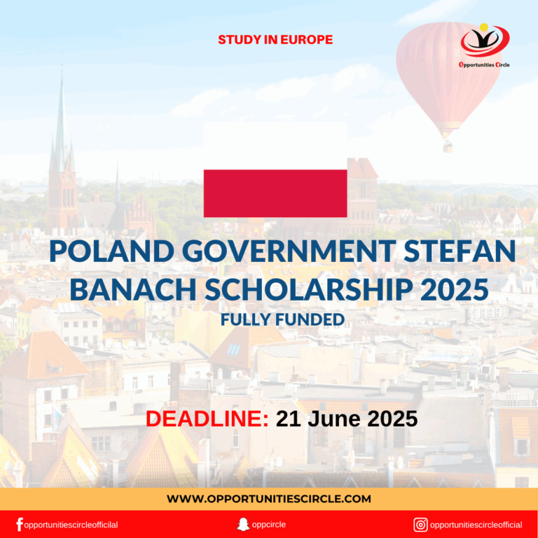 Poland Government Stefan Banach Scholarship 2025