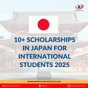 10+ Scholarships in Japan for International Students 2025