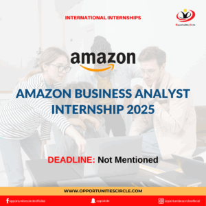 Amazon Business Analyst Internship 2025