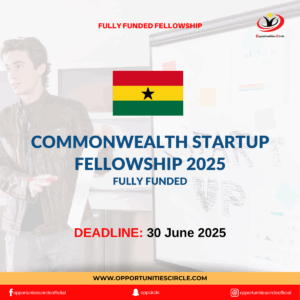 Commonwealth Startup Fellowship 2025