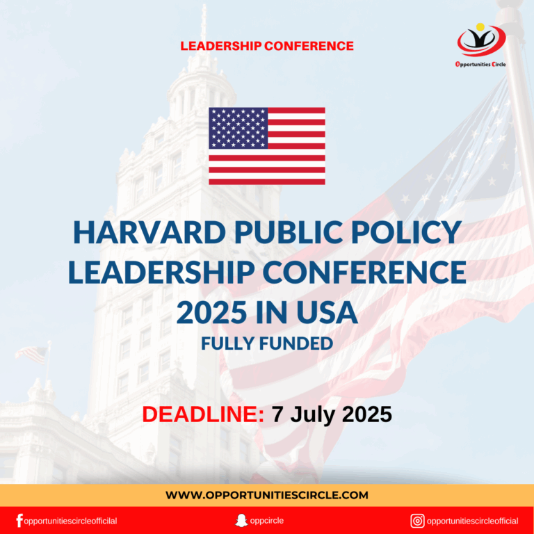 Harvard Public Policy Leadership Conference 2025 in USA