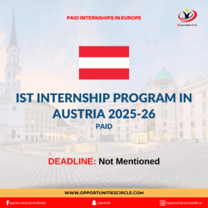 IST Internship Program in Austria 2025-26