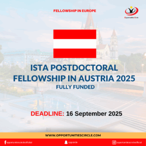 ISTA Postdoctoral Fellowship in Austria 2025