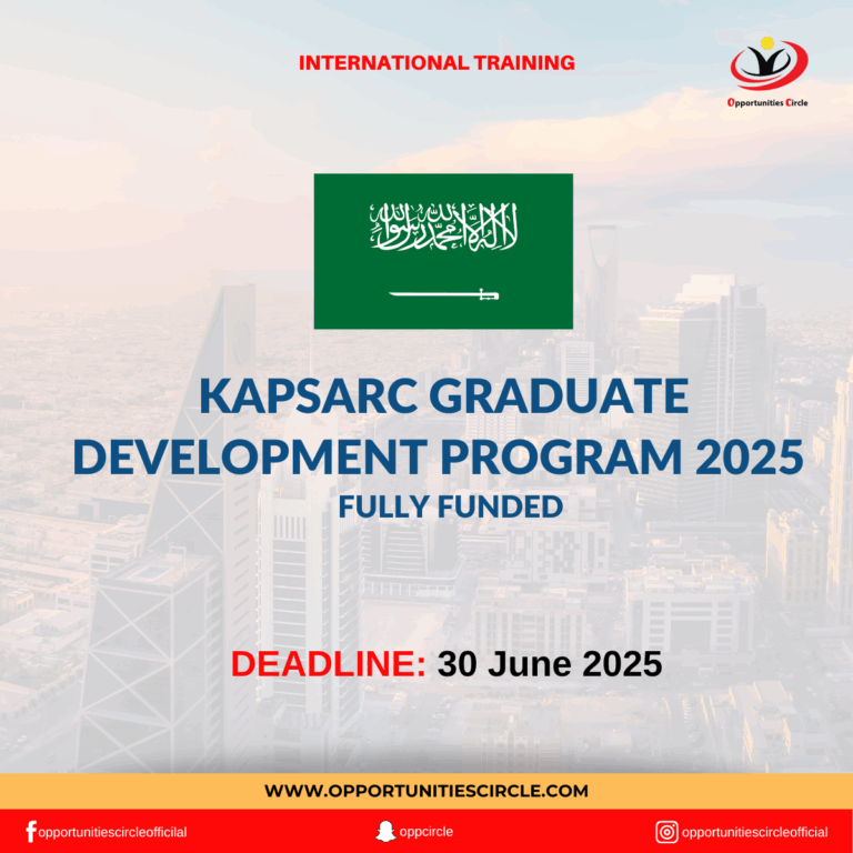 KAPSARC Graduate Development Program 2025