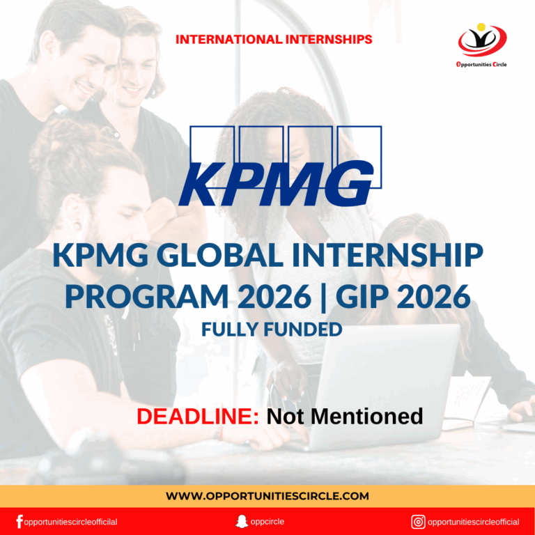 KPMG Global Internship Program 2026 | GIP 2026