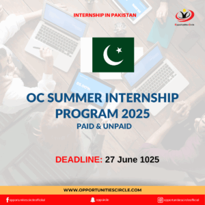 OC Summer Internship Program 2025