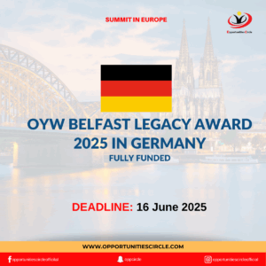 OYW Belfast Legacy Award 2025 in Germany