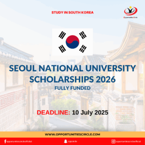 Seoul National University Scholarships 2026